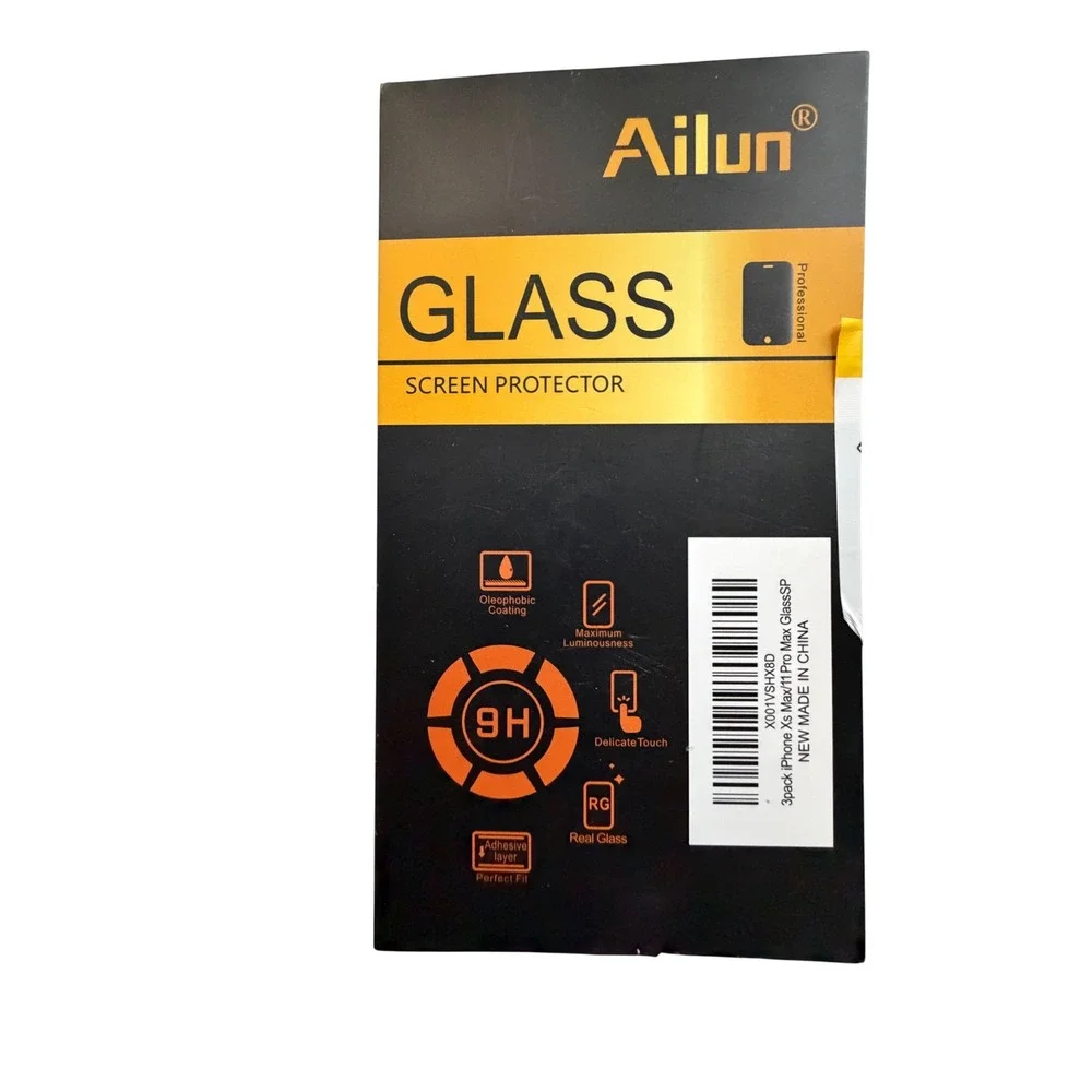 Ailun Screen Protector iPhone 11 Pro Max Xs Max 2‎ Pack ClearTempered Glass 9H